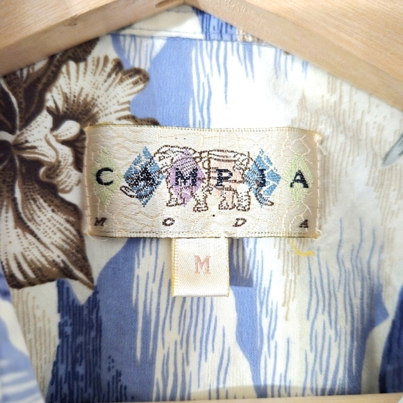 Hawaiian‎ Shirt Men Aloha Summer Casual Beach Button Down Cruise Surf Party M - Picture 4 of 10